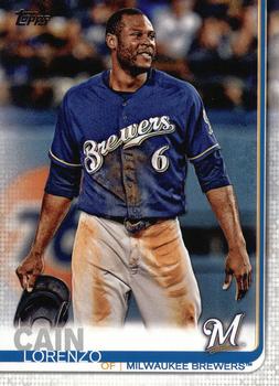 2019 Topps #330 Lorenzo Cain Front