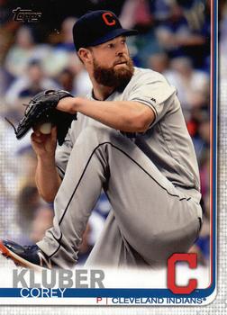 2019 Topps #336 Corey Kluber Front