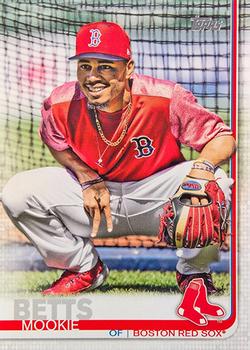 2019 Topps #50 Mookie Betts Front