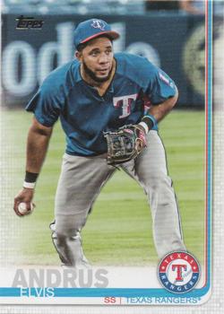 2019 Topps #62 Elvis Andrus Front