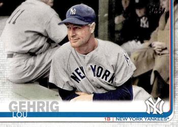2019 Topps #230 Lou Gehrig Front