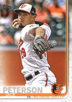 2019 Topps #404 Jace Peterson Front