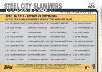 2019 Topps #425 Steel City Slammers Back