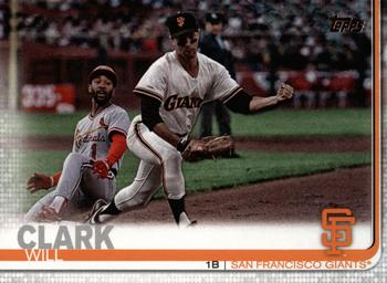 2019 Topps #428 Will Clark Front