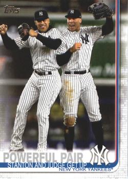 2019 Topps #444 Powerful Pair Front