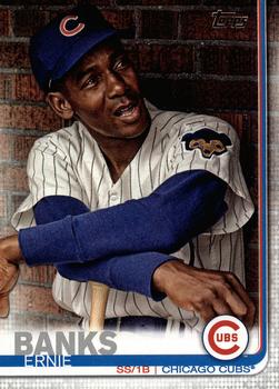 2019 Topps #460 Ernie Banks Front