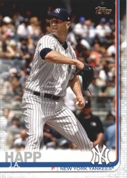 2019 Topps #481 J.A. Happ Front