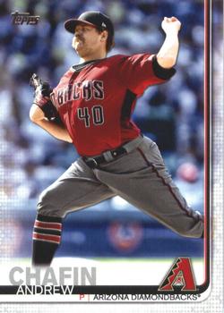 2019 Topps #484 Andrew Chafin Front