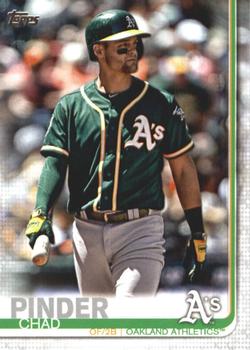 2019 Topps #524 Chad Pinder Front