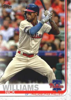 2019 Topps #543 Nick Williams Front