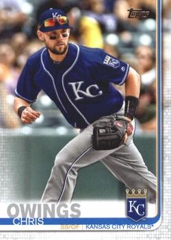 2019 Topps #548 Chris Owings Front