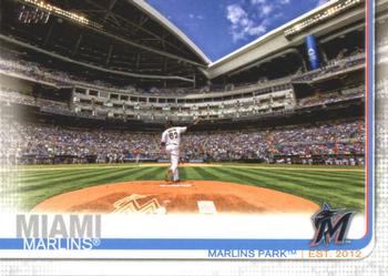 2019 Topps #555 Marlins Park Front
