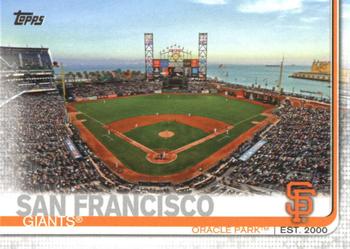 2019 Topps #616 Oracle Park Front
