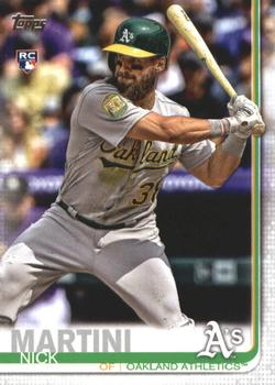 2019 Topps #618 Nick Martini Front
