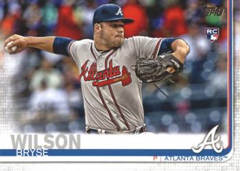 2019 Topps #641 Bryse Wilson Front