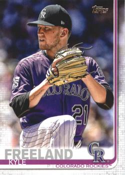 2019 Topps #647 Kyle Freeland Front