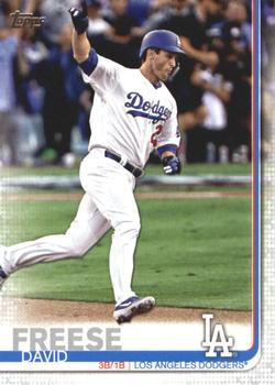 2019 Topps #665 David Freese Front