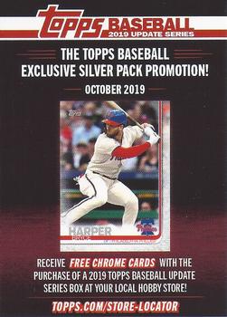 2019 Topps #NNO Update Series Silver Pack Promotion Front