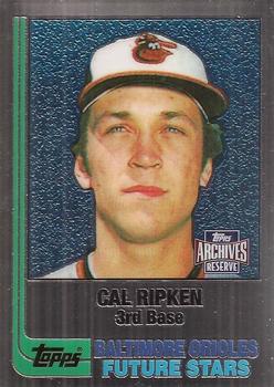 2001 Topps Archives Reserve - Future Rookie Reprints #3 Cal Ripken Front