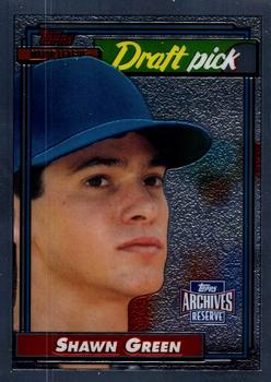2001 Topps Archives Reserve - Future Rookie Reprints #4 Shawn Green Front
