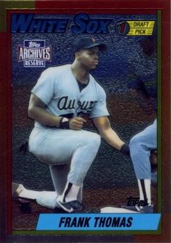 2001 Topps Archives Reserve - Future Rookie Reprints #5 Frank Thomas Front