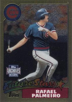 2001 Topps Archives Reserve - Future Rookie Reprints #20 Rafael Palmeiro Front