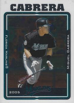 2005 Topps Chrome #92 Miguel Cabrera Front