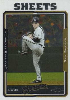 2005 Topps Chrome #115 Ben Sheets Front
