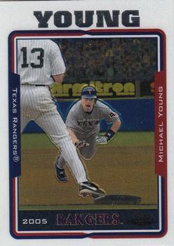 2005 Topps Chrome #208 Michael Young Front