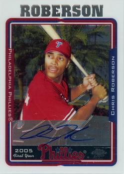 2005 Topps Chrome #224 Chris Roberson Front