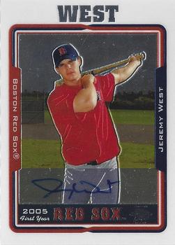 2005 Topps Chrome #229 Jeremy West Front