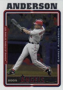 2005 Topps Chrome #253 Garret Anderson Front