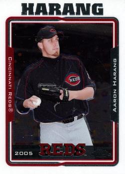 2005 Topps Chrome #260 Aaron Harang Front