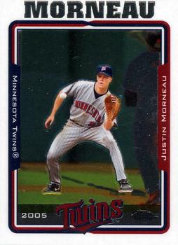 2005 Topps Chrome #395 Justin Morneau Front