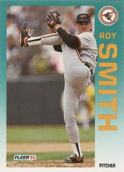 1992 Fleer #28 Roy Smith Front
