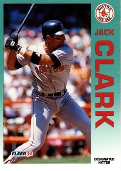 1992 Fleer #36 Jack Clark Front