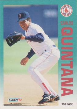 1992 Fleer #45 Carlos Quintana Front