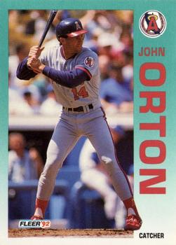1992 Fleer #65 John Orton Front