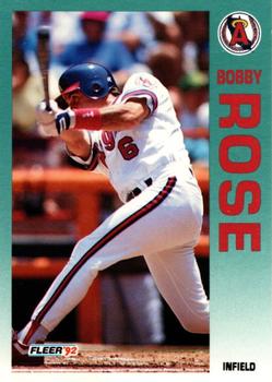1992 Fleer #68 Bobby Rose Front