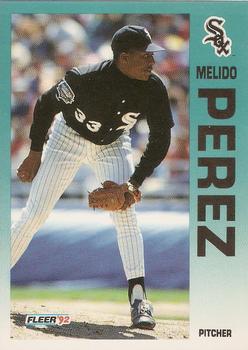 1992 Fleer #95 Melido Perez Front