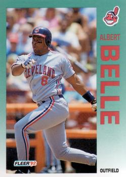 1992 Fleer #105 Albert Belle Front