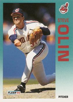 1992 Fleer #120 Steve Olin Front