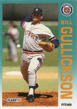 1992 Fleer #137 Bill Gullickson Front