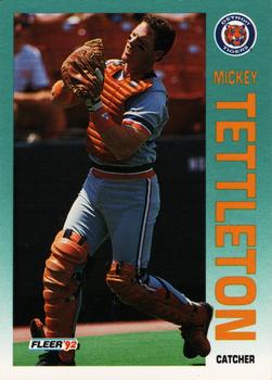 1992 Fleer #147 Mickey Tettleton Front