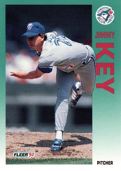 1992 Fleer #332 Jimmy Key Front
