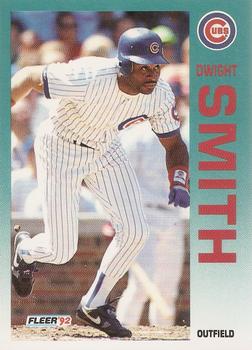 1992 Fleer #392 Dwight Smith Front