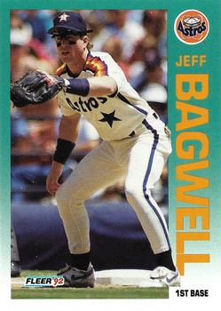 1992 Fleer #425 Jeff Bagwell Front