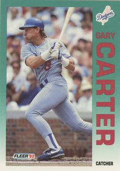 1992 Fleer #450 Gary Carter Front