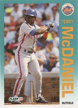1992 Fleer #511 Terry McDaniel Front