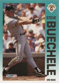 1992 Fleer #552 Steve Buechele Front